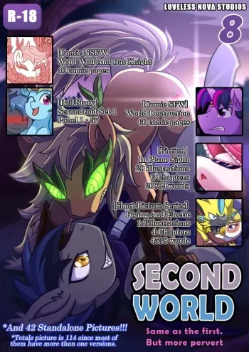 (various) Second World Vol. 8 (My little pony) manga cover