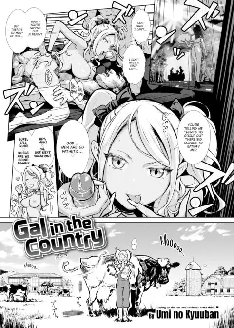 Gal in the Country manga cover