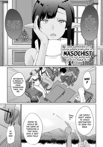 Isekai ni Shoukansaretara Zenin Do M Toka...Chotto Imi ga Wakaranai Ch.10 + extra manga cover