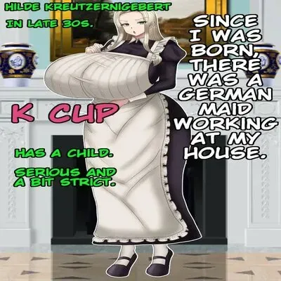 She Is A German Maid Who Has Been Serving My House Since I Was Born [Original] manga cover