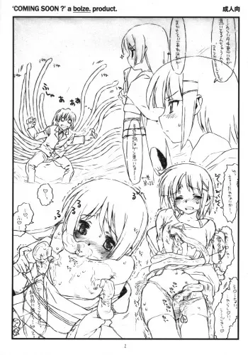 (C73) [bolze. (rit.)] COMING SOON? (Hayate no Gotoku!) manga cover