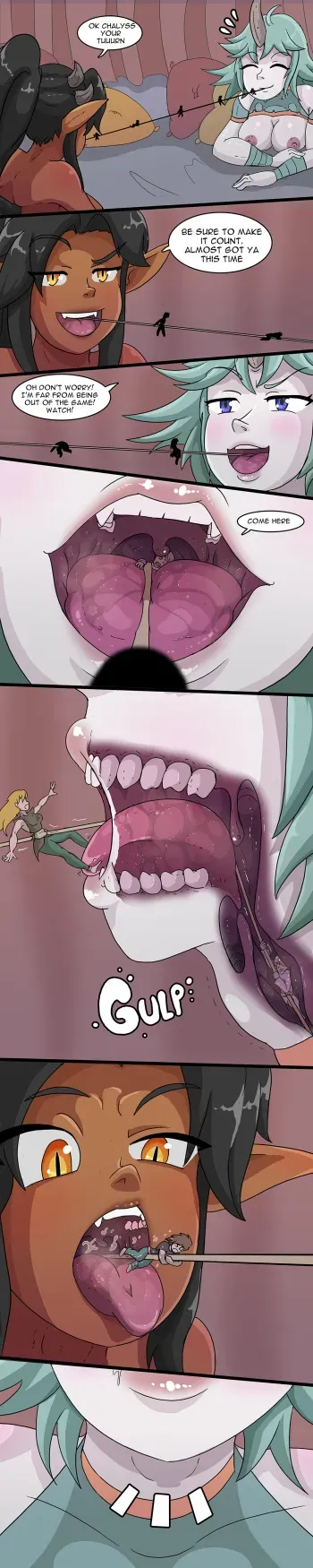[vaderaz] Tug of Vore manga cover