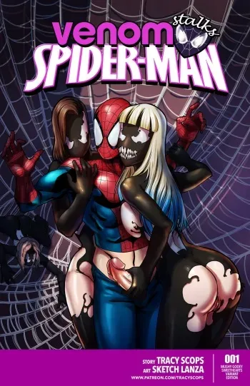 [Tracy Scops (Sketch Lanza)] Venom Stalks Spider-Man (Spider-Man) [Spanish] manga cover