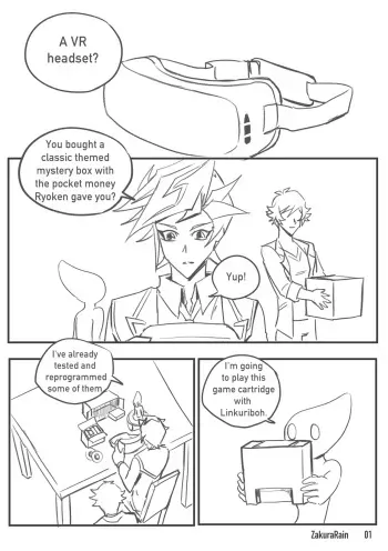 VR Boyfriend manga cover