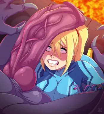 [furanh] Samus and Ridley (Metroid) manga cover