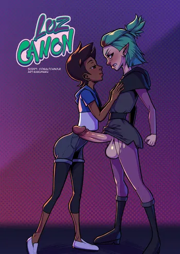 [Bakuhaku] Luz Canon (The Owl House) manga cover