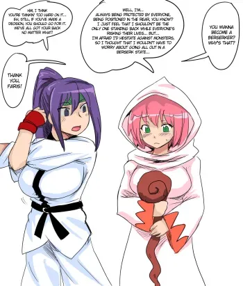 Berserker Lenna manga cover