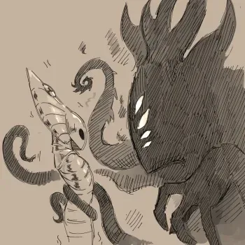 [Napalm Express] The Godseeker (Hollow Knight) manga cover