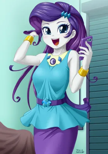 [Uotapo] Defeated Rarity (My little pony: Friendship is Magic) manga cover