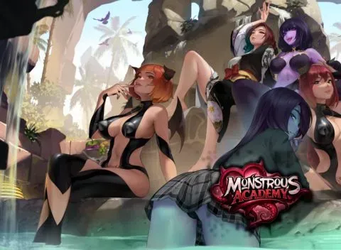 Monstrous Academy manga cover