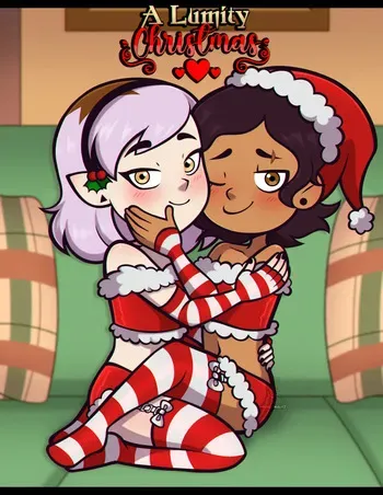 [ProblemAli12] A Lumity's Christmas (The Owl House) manga cover