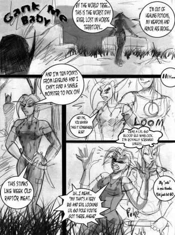 [Moondai] Gank Me Baby (World of Warcraft) manga cover