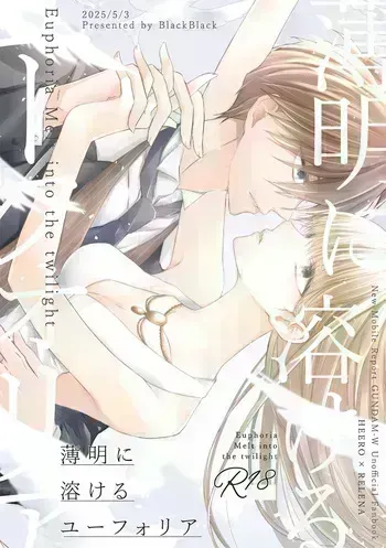 [ BlackBlack] euphoria melting in the light(Mobile Suit Gundam wing) manga cover