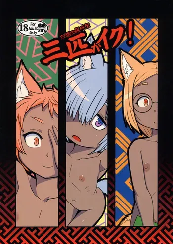 (C107) [Tanmatsu Ijou (BadHanD)] Souko no Tobari Gaiden Sanbiki ga Iku! manga cover