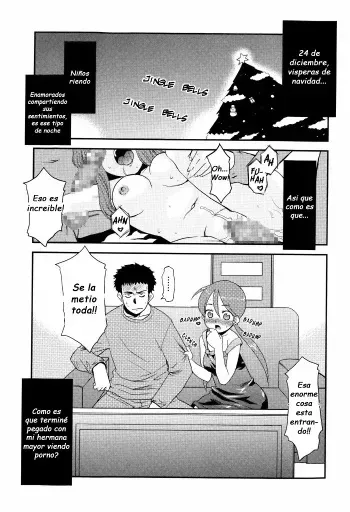 [Nekogen] Christmas Ane Kaeru (Oneechan no koko mo Kimochiii) [Spanish] [VarKatzas666] manga cover