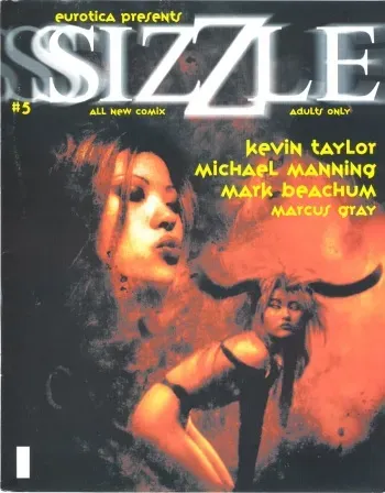 Sizzle Comix # 5 manga cover