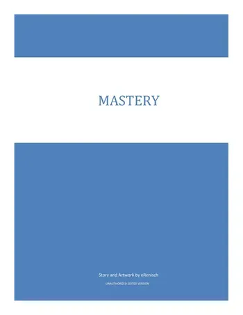 [Erenisch] Mastery Part 1 manga cover