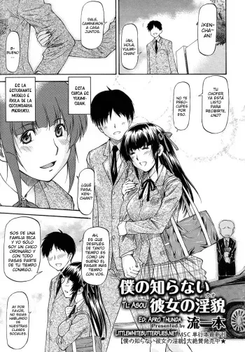 [Nagare Ippon] Boku no Shiranai Kanojo no Kao (COMIC Megastore 2011-02) [Spanish] [Henpagina] manga cover