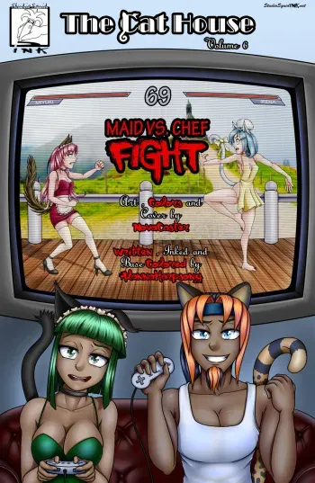 [NovaCaster] The Cat House Vol. 6: Maid vs Chef Fight manga cover