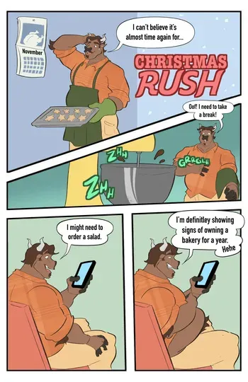 [13uckaroo] Christmas Rush manga cover