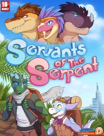 [Kabier & Jasonafex] Servants of the Serpent (Korean) manga cover