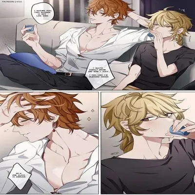 It's All Vodka's Fault [Yaoi] [Doujinshi] manga cover