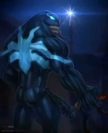 [Todex] Venom + Spider-Man (Spider-Man) manga cover