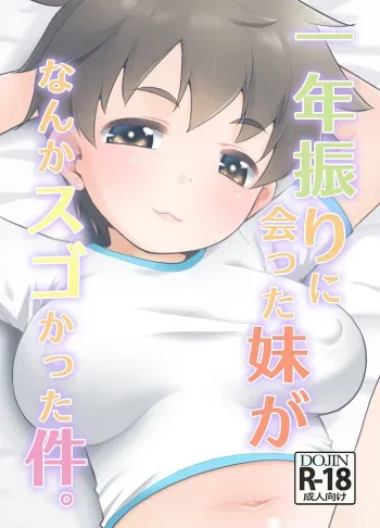 Ichinen-buri ni Atta Imouto ga Nanka Sugokatta Ken. manga cover