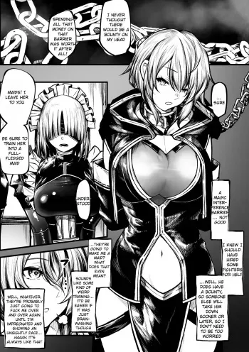 The Mage Girl Who Got Turned Into A Maid manga cover