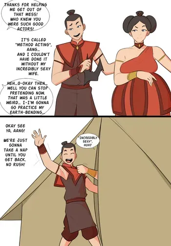 [Jopuari] Mr. Wang & Mrs. Sapphire Fire 🔥 (Avatar: The Last Airbender) manga cover