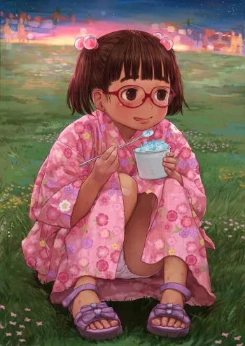 [Sion (しおん)] Girl raped after Summer festival manga cover