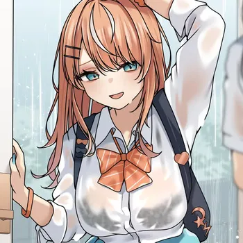 [あまみだれ] おねぇちゃんの友達のり○しぃが雨宿りに来た manga cover