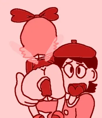 Kirbtober Artwork October 2022 by me manga cover