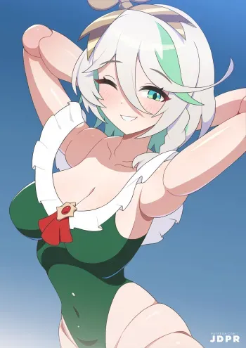 [JDPR} Cecilia Summer Date (Hololive English) manga cover
