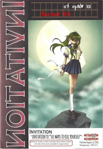 Jisatsu no Tame no 101 no Houhou INVITATION manga cover