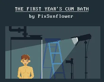 [PixSunflower] The First Year's Cum Bath manga cover
