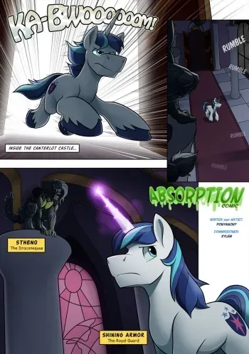 [PonyAnony] Absorption (My Little Pony: Friendship is Magic) manga cover