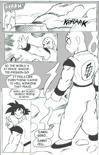 [Dreamweaver] How They Really Got Together (Dragonball Z) manga cover