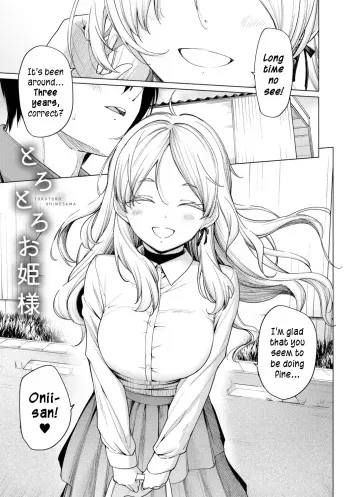 Kimi wa Midara na Ohimesama Ch. 2 | Your Own Lewd Princess Ch. 2 manga cover