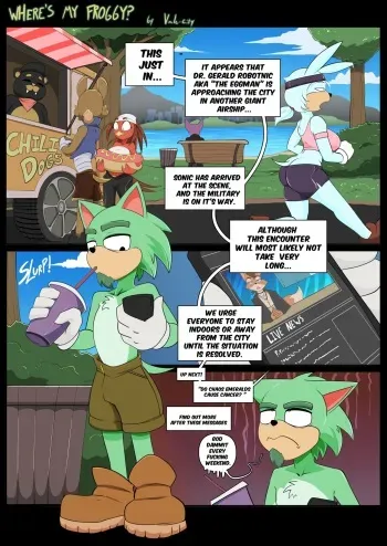 Where's My Froggy manga cover