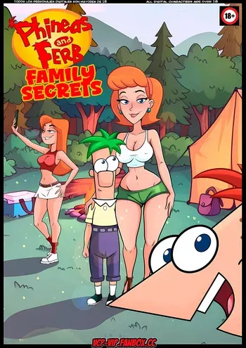 FAMILY SECRETS [PHINEAS AND FERB] manga cover