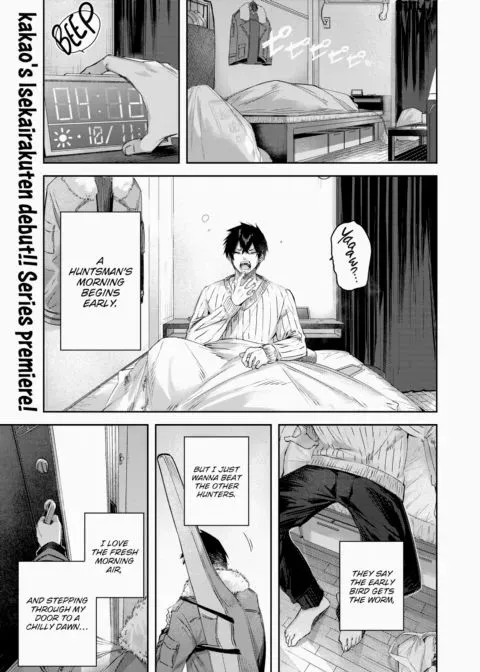 A Bachelor Hunter's Encounter in the Elven Forest ❤ - Chapter 1 manga cover