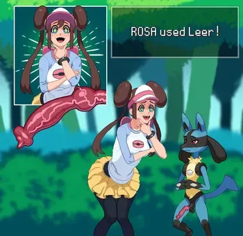 [Blackguard] Rosa and Lucario manga cover