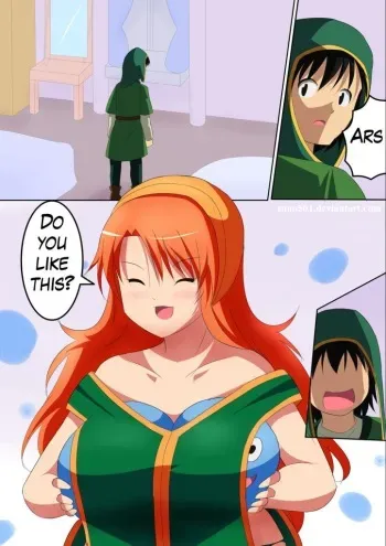 [Xano501] Boobs Slime (Dragon Quest VII) manga cover