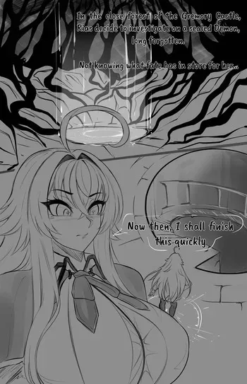 [Rikatsuky] Rias Symbiote Corruption manga cover