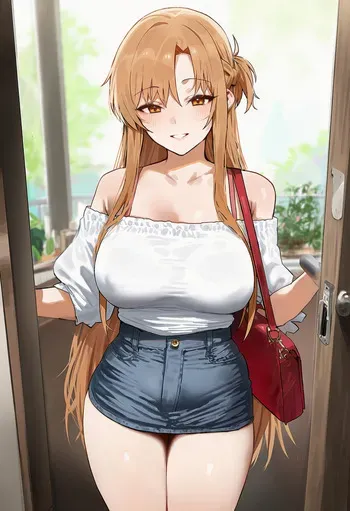 Ligmasugmadi Asuna Sword Art Online [AI Generated] manga cover