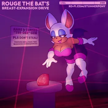 Rouge the bat growth drive by stunnerpony manga cover