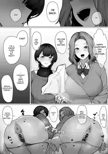 Valentine's Day Stepsister Poop manga cover