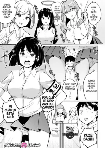 [Ippongui] Kouhai Amayakashi Harem in Fuuki Iinkai Ch. 4 | Un Kouhai mimado por un Haren en el Comite de la Moral Publica (Cap.4) [Spanish] [Harenchi no Fansub] [Digital] manga cover