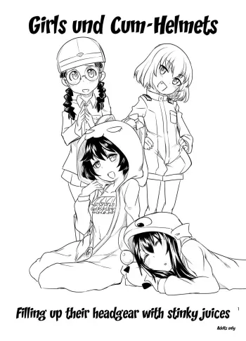 Girls & Zabou kaburi Tamejuice manga cover